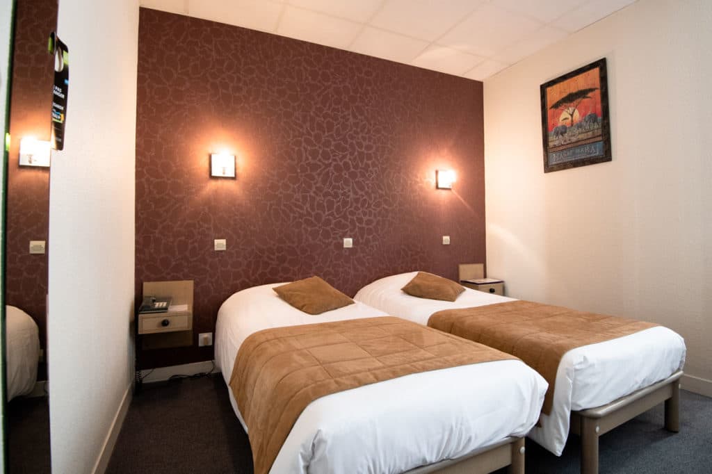 Détail de chambre rénovée